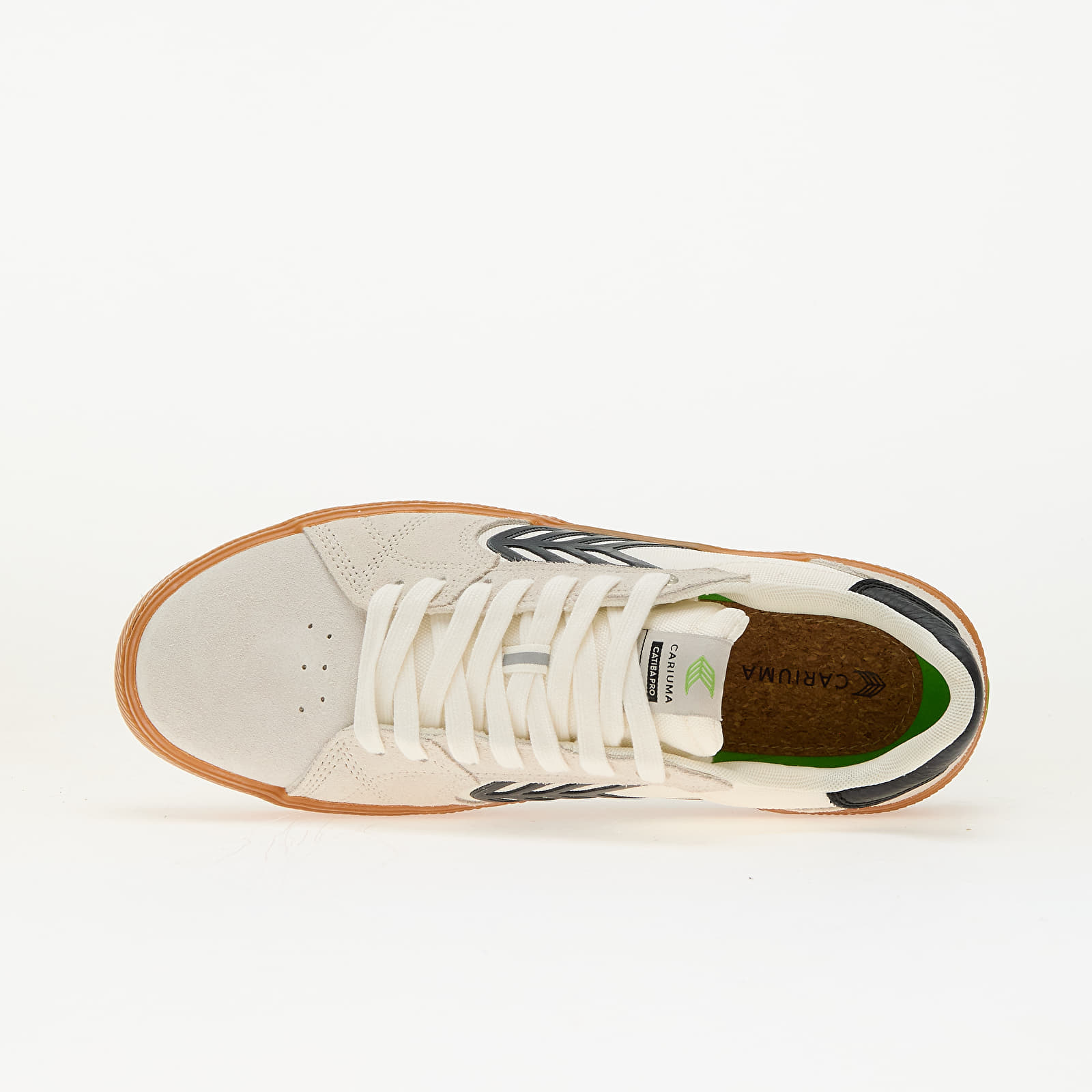 Women's sneakers and shoes Cariuma W Catiba Pro 2.0 Gum Off-White Smoke/ Black