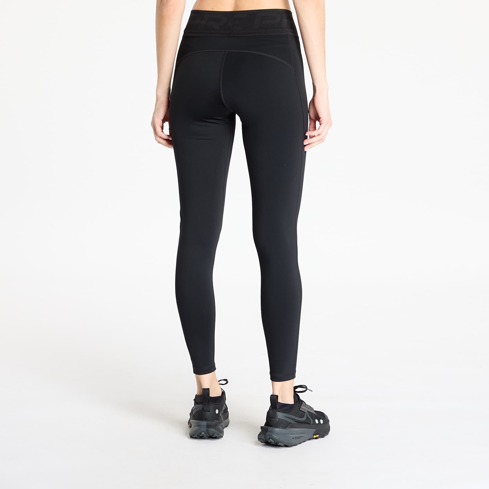 Legginsy damskie Nike Pro Sculpt Women's High-Waisted Full-Length Leggings Black/ White