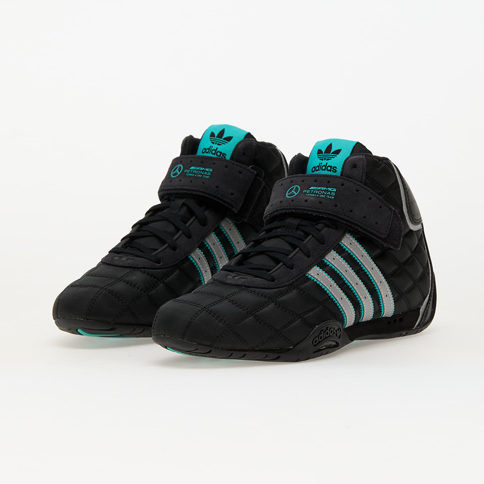 Men's sneakers and shoes adidas x Mercedes AMG Petronas Adiracer Hi Core Black/ Core Black/ Core Black