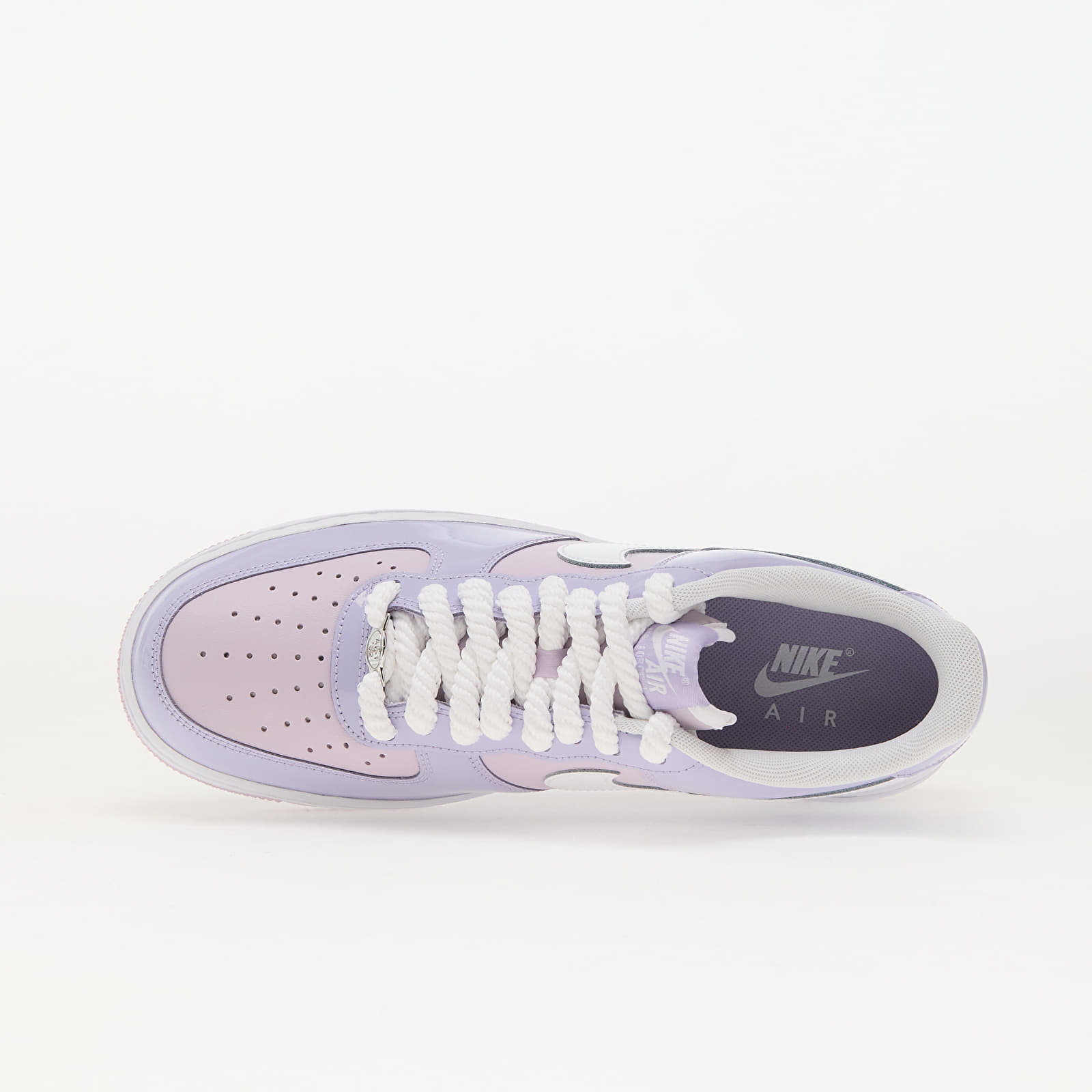 Adidași și pantofi pentru bărbați Nike Air Force 1 '07 Lv8 Hydrangeas/ White-Doll