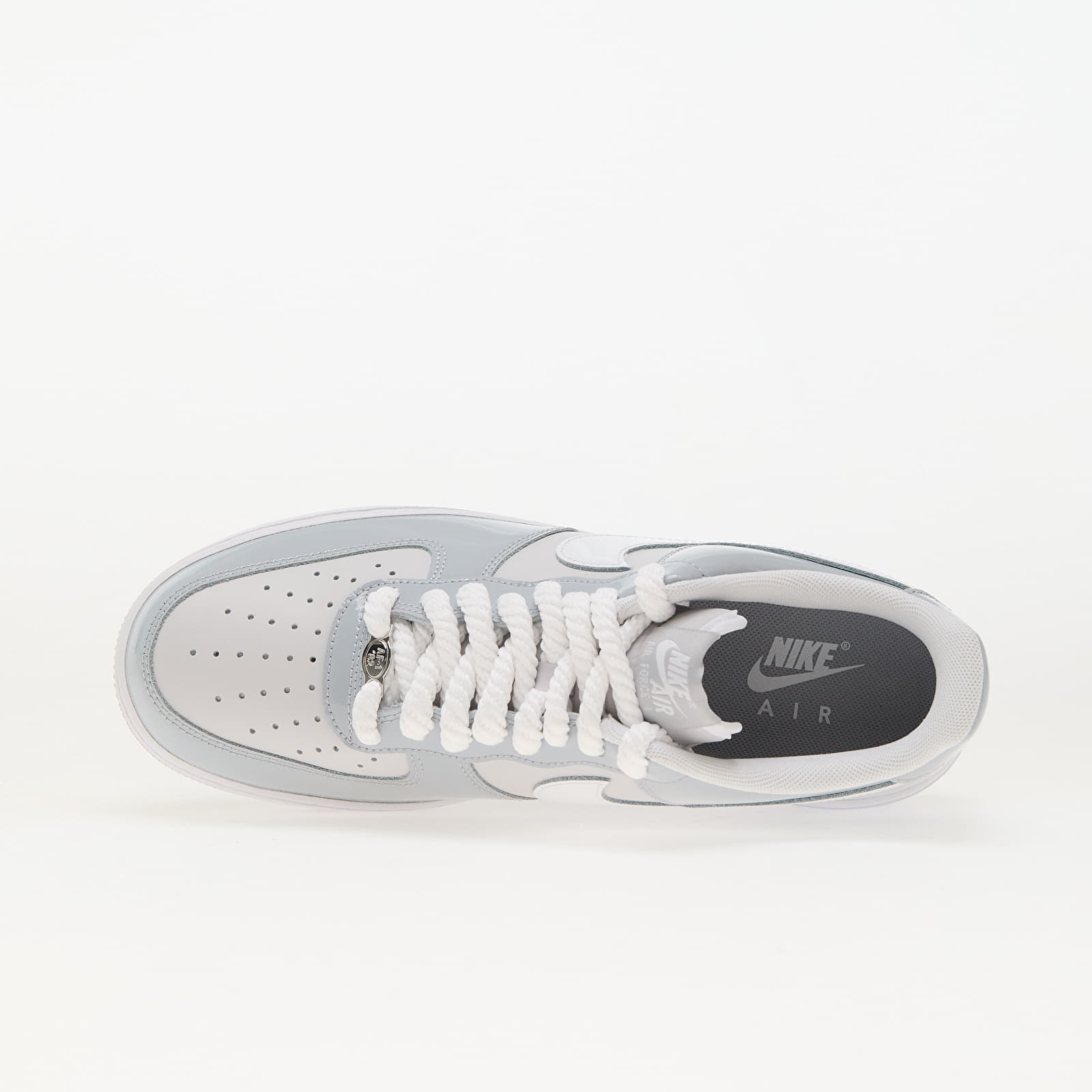 Męskie trampki i buty Nike Air Force 1 '07 Lv8 Wolf Grey/ White-Vast Grey
