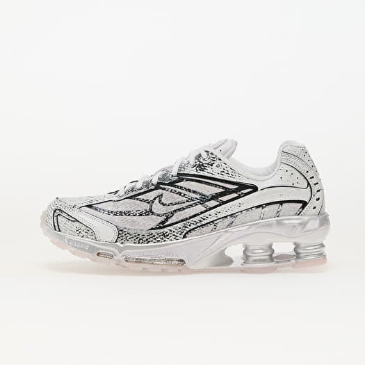 Nike Shox Ride 2 White/ Mtlc Platinum-Black-Flt Gold