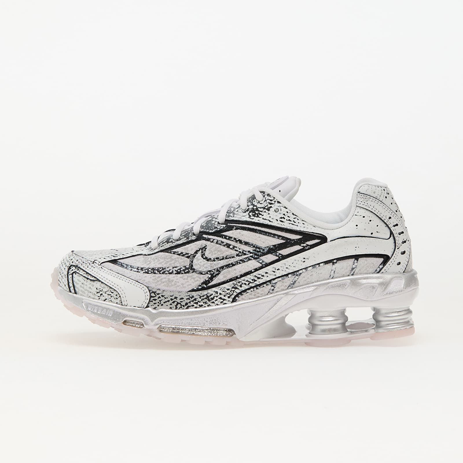 Miesten lenkkarit ja kengät Nike Shox Ride 2 White/ Mtlc Platinum-Black-Flt Gold