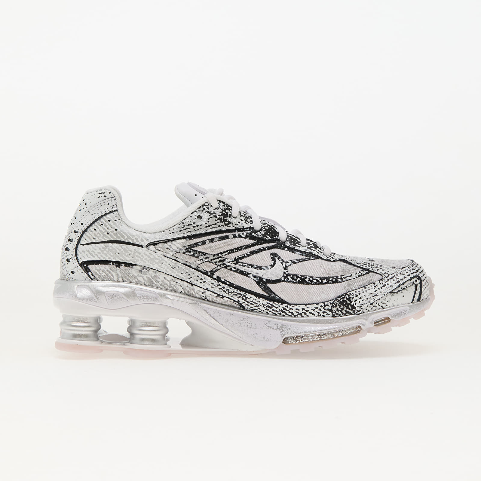 Miesten lenkkarit ja kengät Nike Shox Ride 2 White/ Mtlc Platinum-Black-Flt Gold
