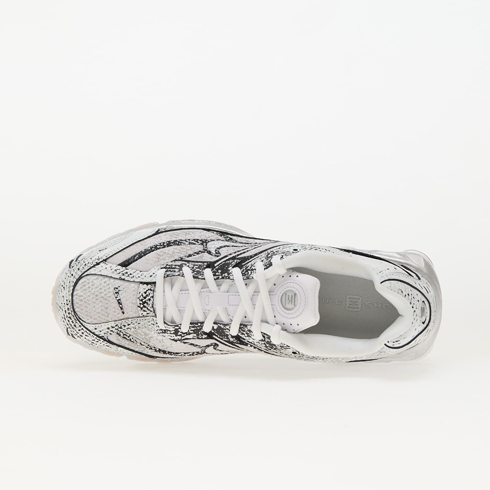 Miesten lenkkarit ja kengät Nike Shox Ride 2 White/ Mtlc Platinum-Black-Flt Gold