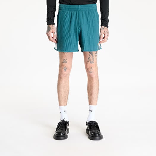 Šortky adidas Waffle Knit Sprinter Shorts Green/ Tech Green/ White
