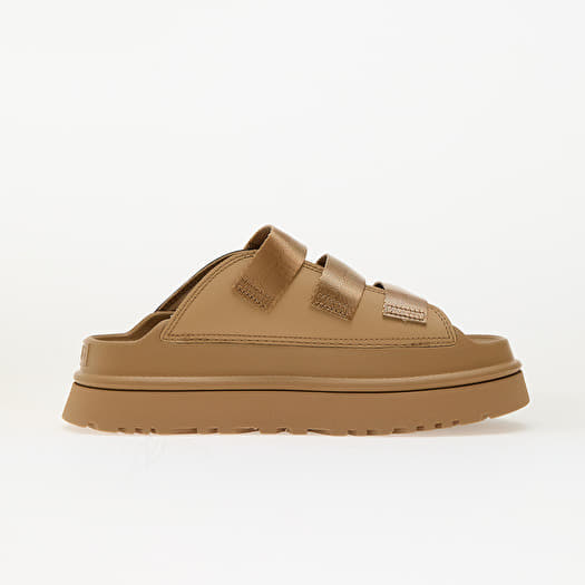 Women's sneakers and shoes UGG W Goldenglow Slide Dark Sand | Queens