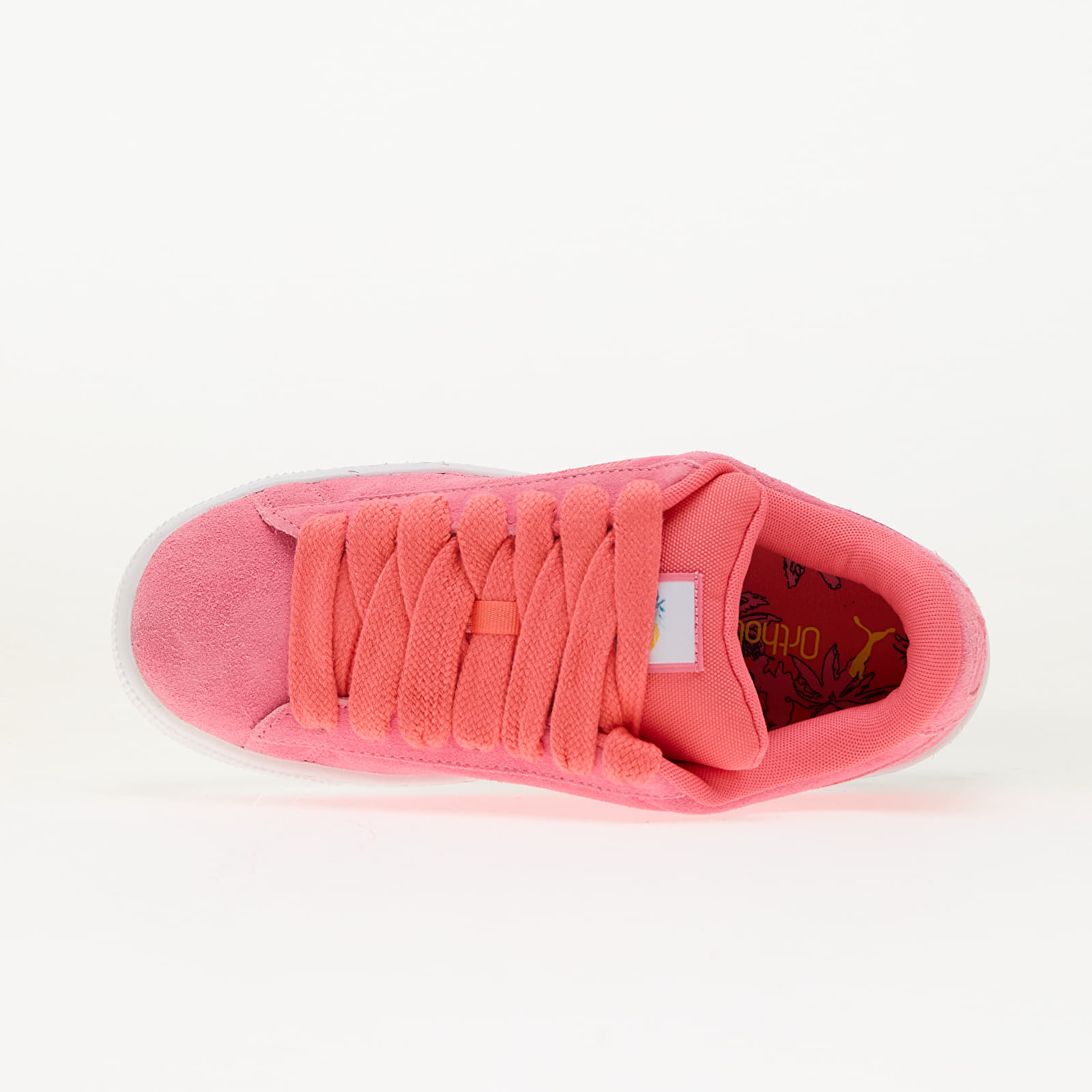 Naisten lenkkarit ja kengät Puma Suede XL Sunbathers Wns Magic Rose-Peach Frost