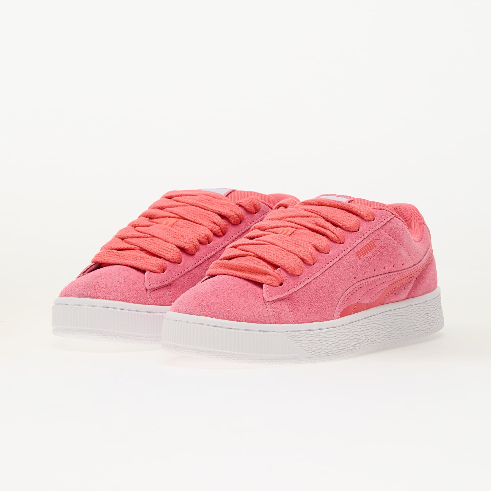 Naisten lenkkarit ja kengät Puma Suede XL Sunbathers Wns Magic Rose-Peach Frost
