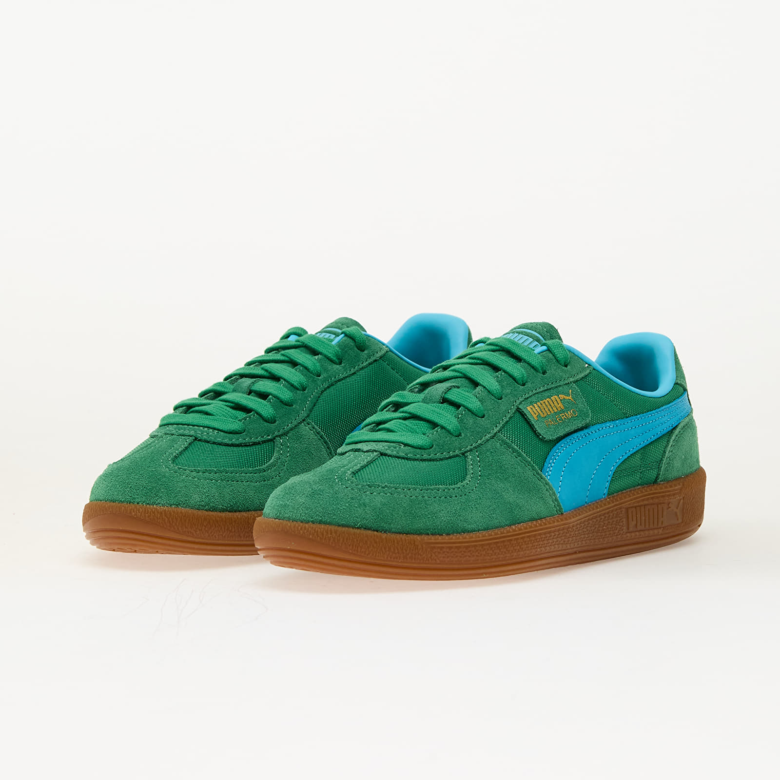 Meeste tossud ja kingad Puma Palermo Vintage Update Archive Green-Bright Aqua