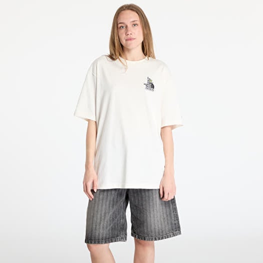 T-shirt The North Face UNISEX Ss Clean Trails Oversized Tee White Dune