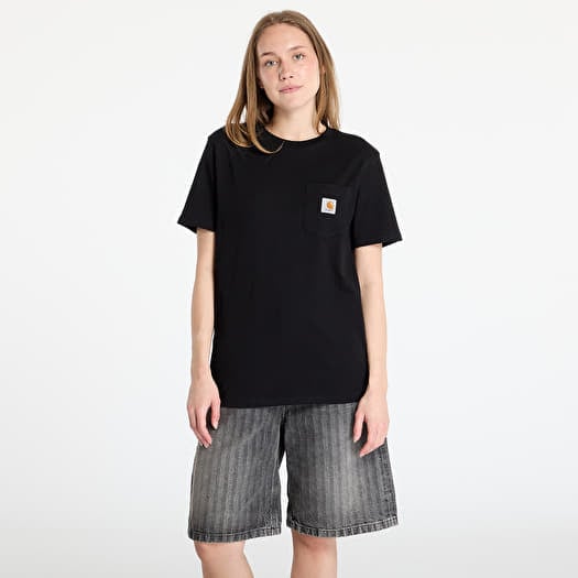 T-shirt Carhartt WIP Pocket Short Sleeve T-Shirt UNISEX Black