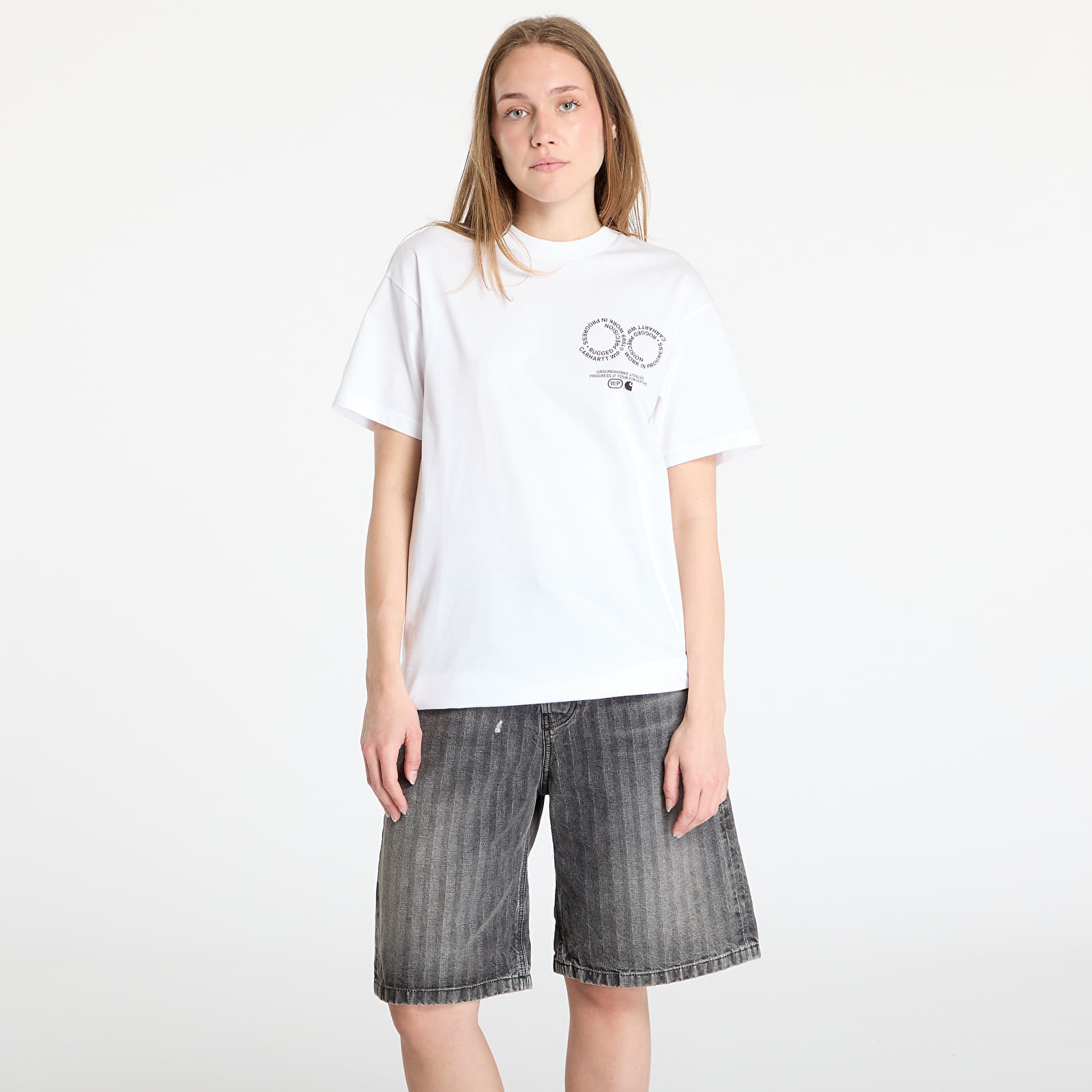 T-Shirts Männer Carhartt WIP S/S Rotation T-Shirt UNISEX White/ Black