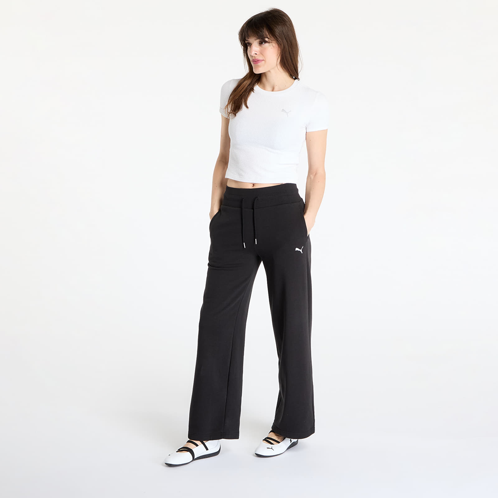 Oberteile Puma Dare to Textured Baby Tee PUMA White