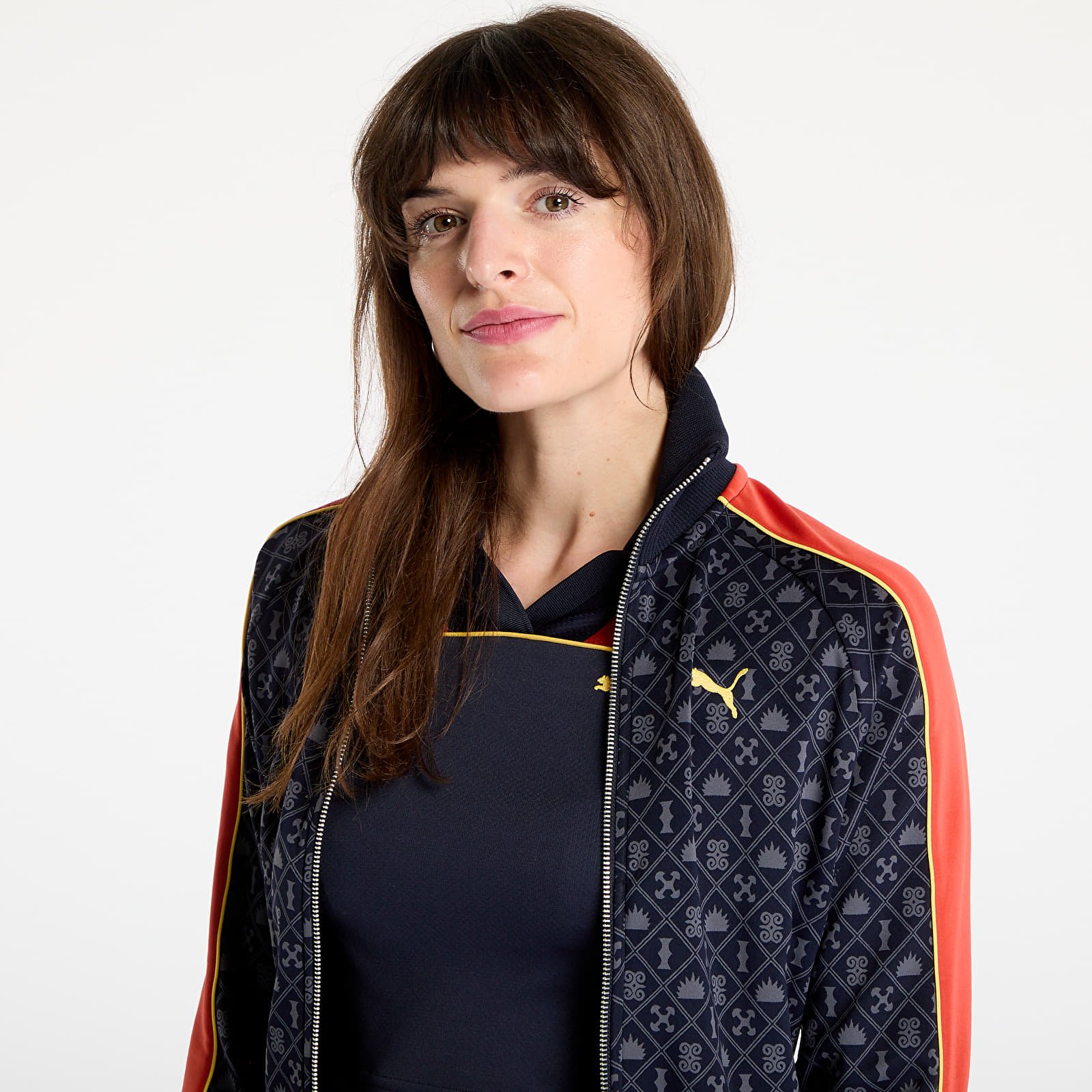 Kapuutsikud ja kampsunid Puma Road To Unity AOP Track Jacket New Navy-AOP