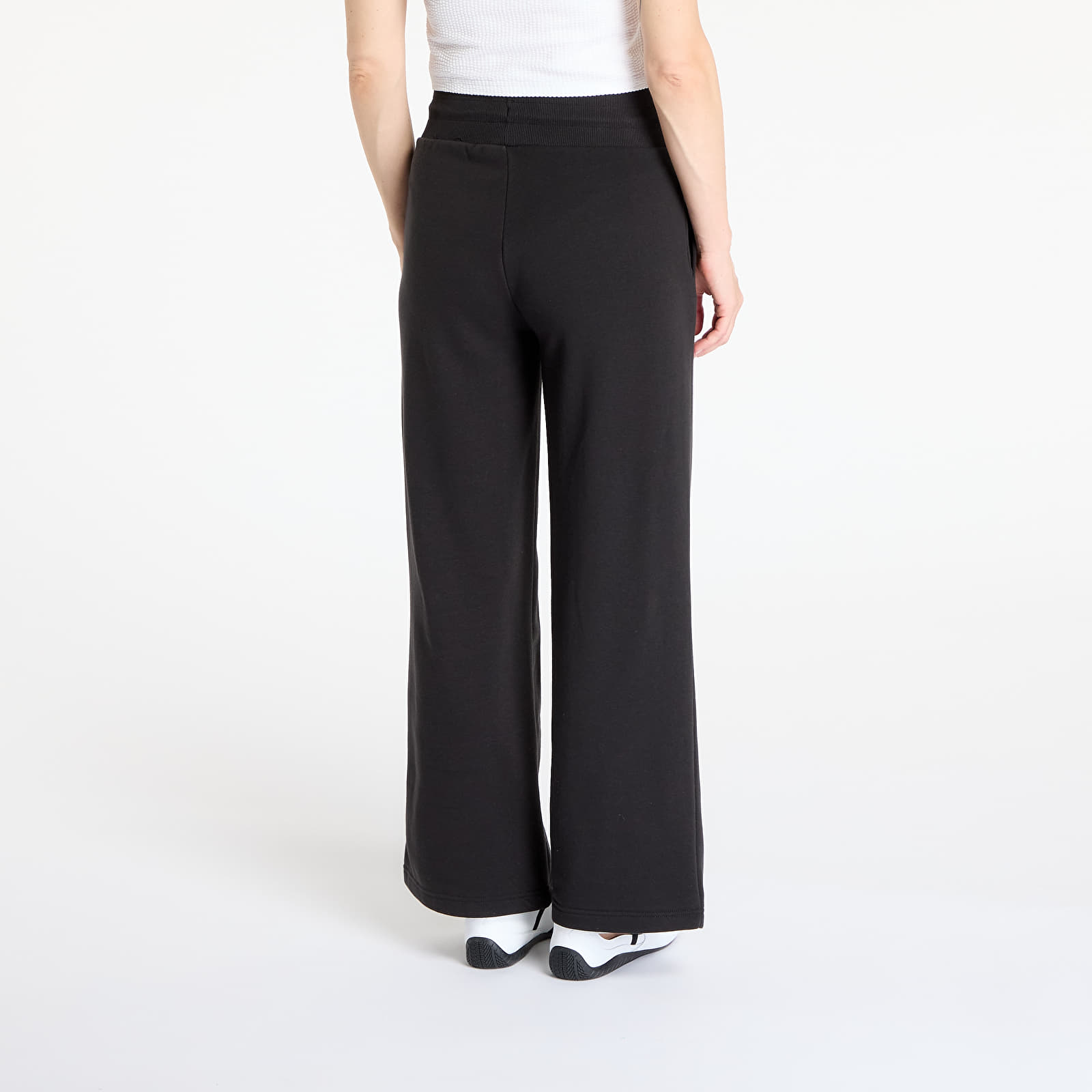 Chandal Puma Wardrobe Essentials Relaxed Wide Leg Sweatpants PUMA Black