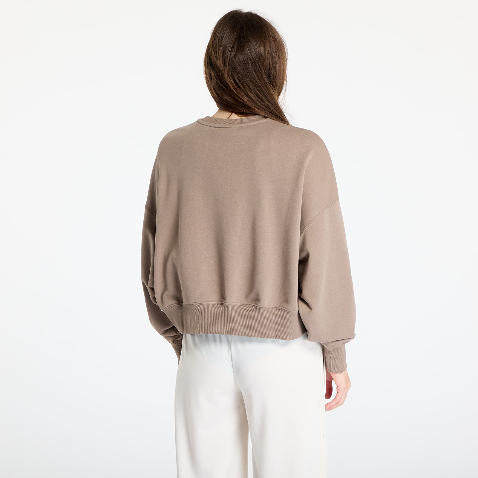 Kapuutsikud ja kampsunid Puma Wardrobe Essentials Over-Oversized Crew TR Totally Taupe