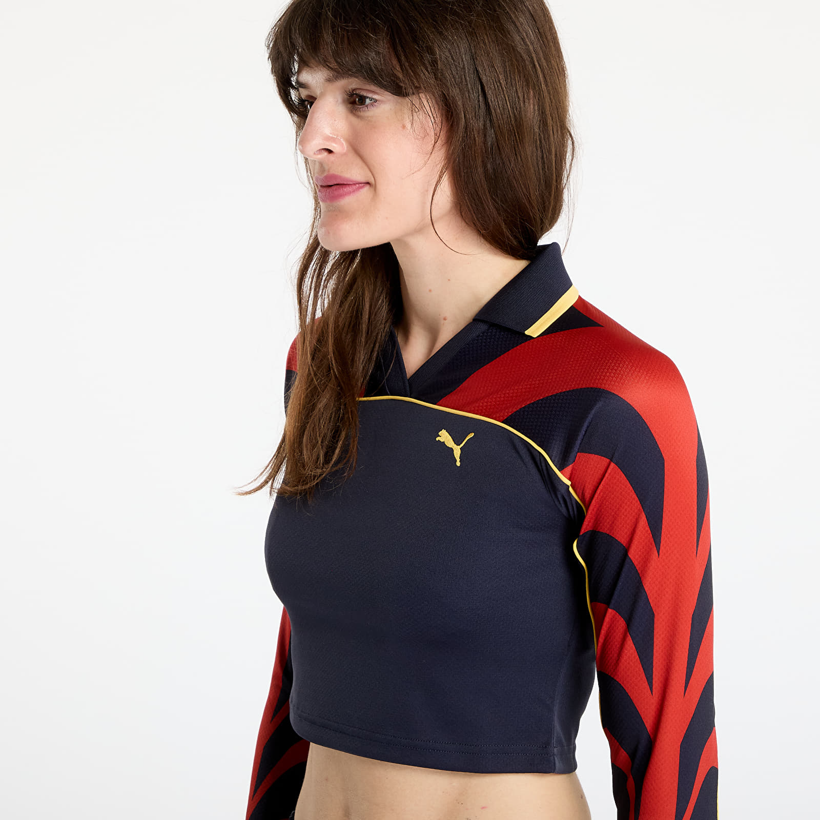 Trikood Puma Road To Unity Football Jersey Baby Tee New Navy