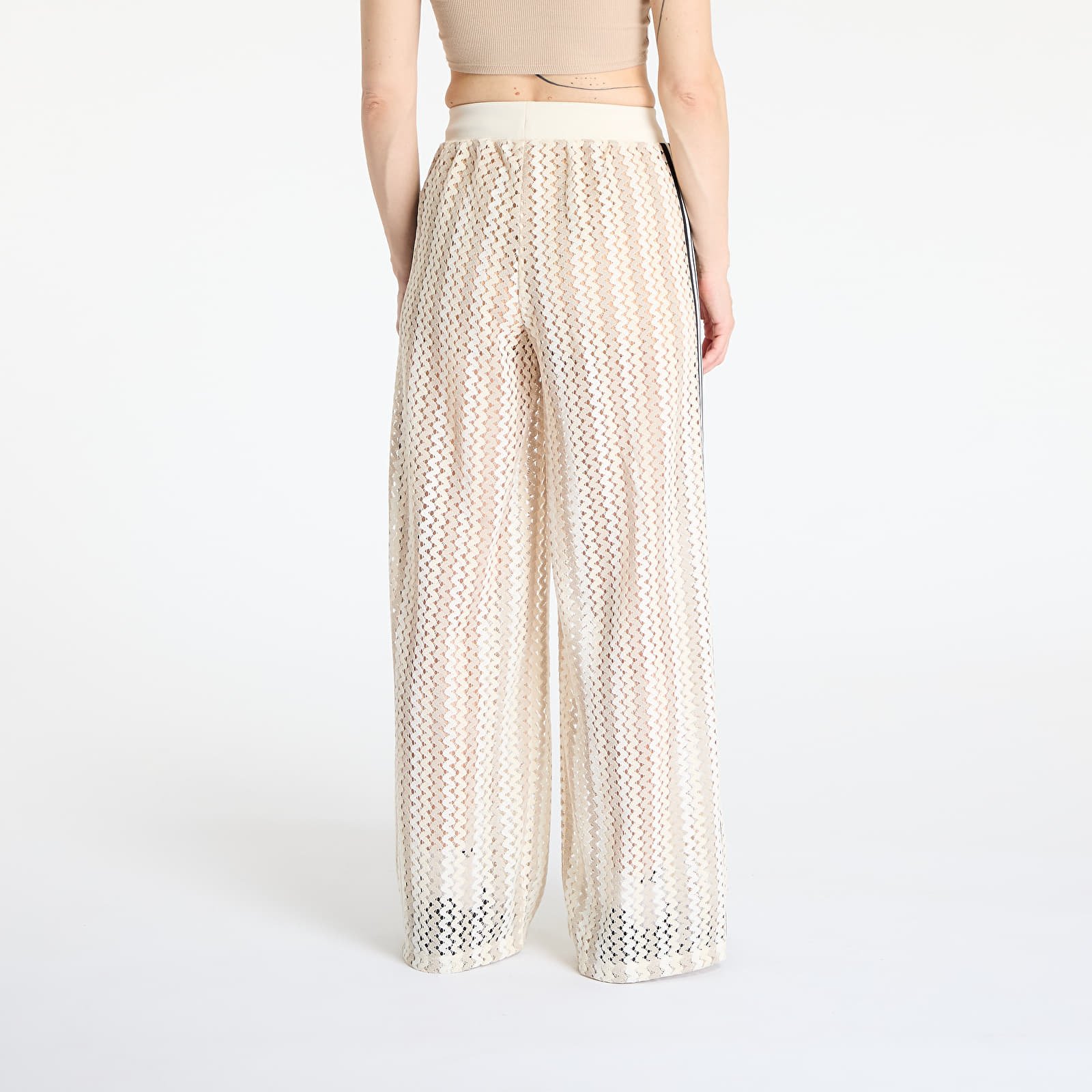 Ženske hlače adidas Originals Summer Glow Firebird Track Pant Wonder White