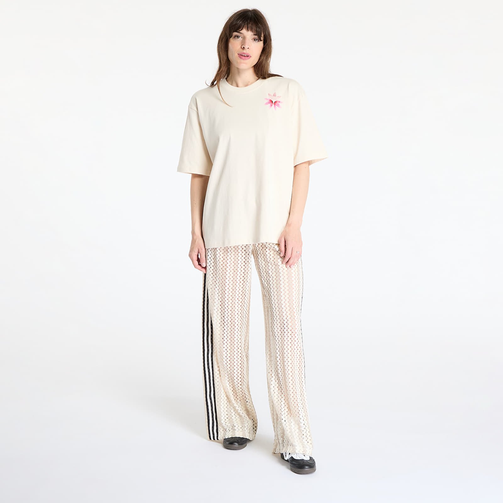 T-särgid adidas Originals Summer Glow Graphic Tee Wonder White