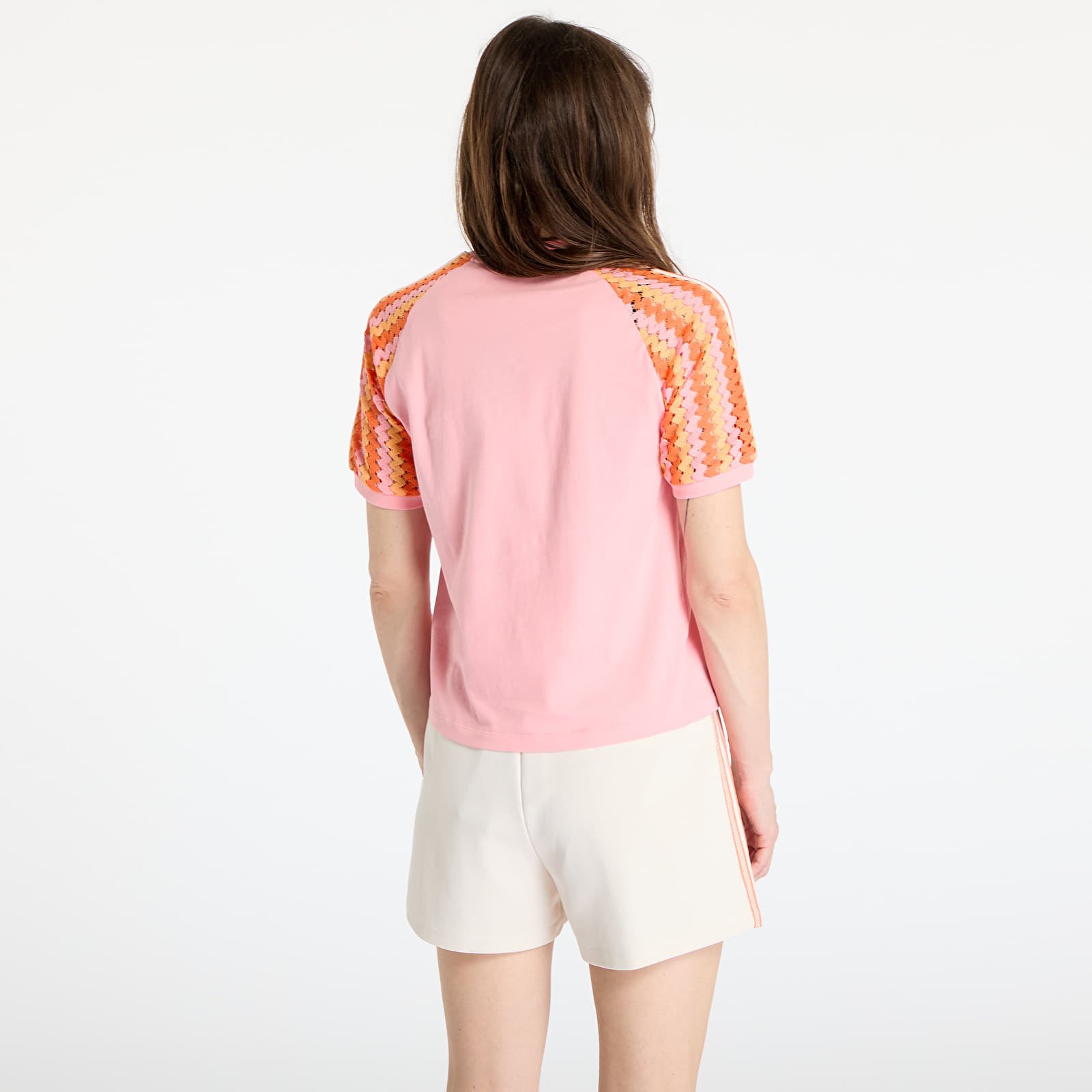 Women's T-shirts adidas Originals Summer Glow Cali Tee Semi Pink Spark