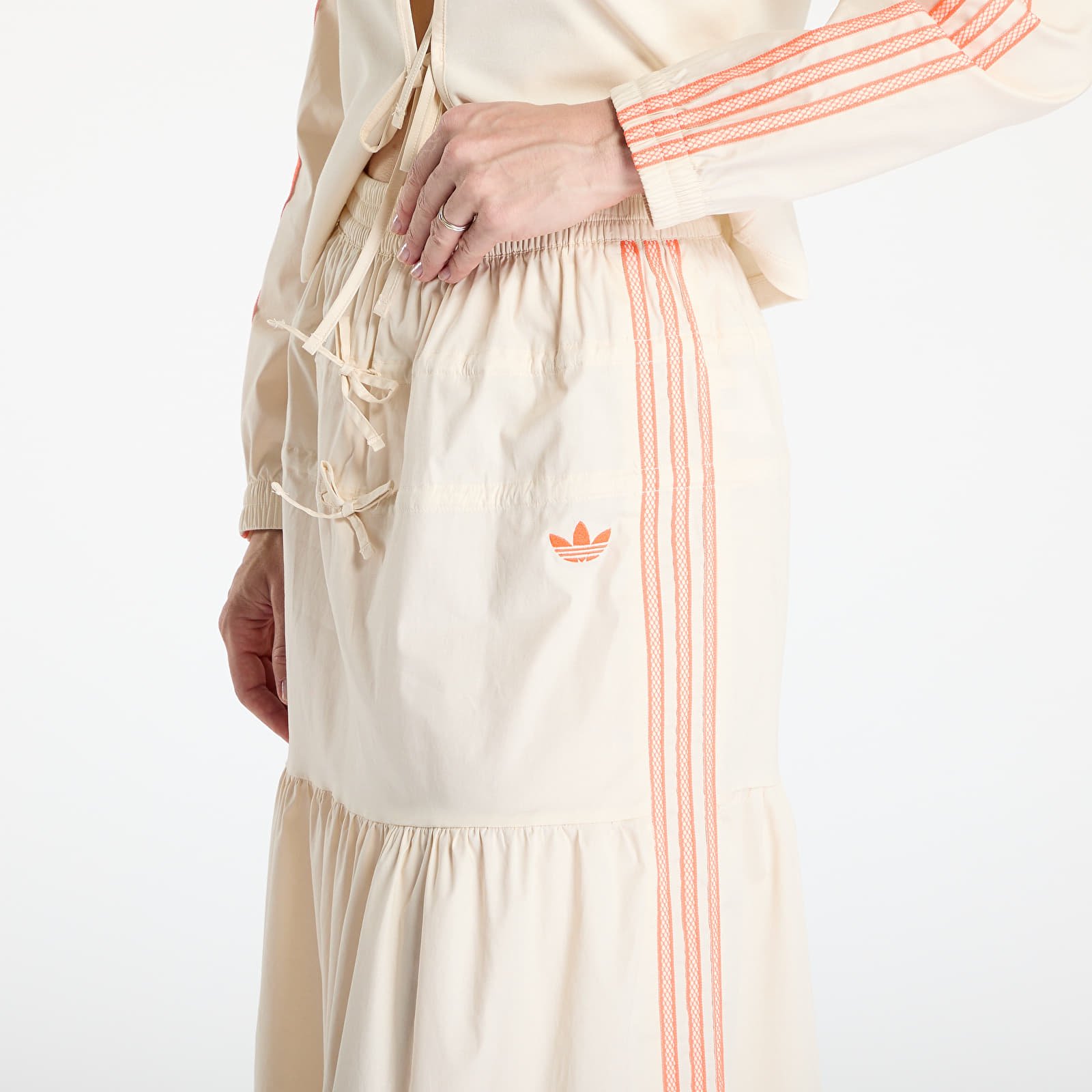 Seelikud adidas Originals Summer Glow Skirt Wonder White