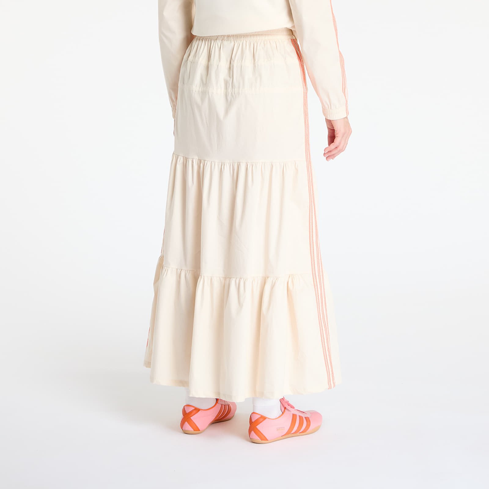 Seelikud adidas Originals Summer Glow Skirt Wonder White