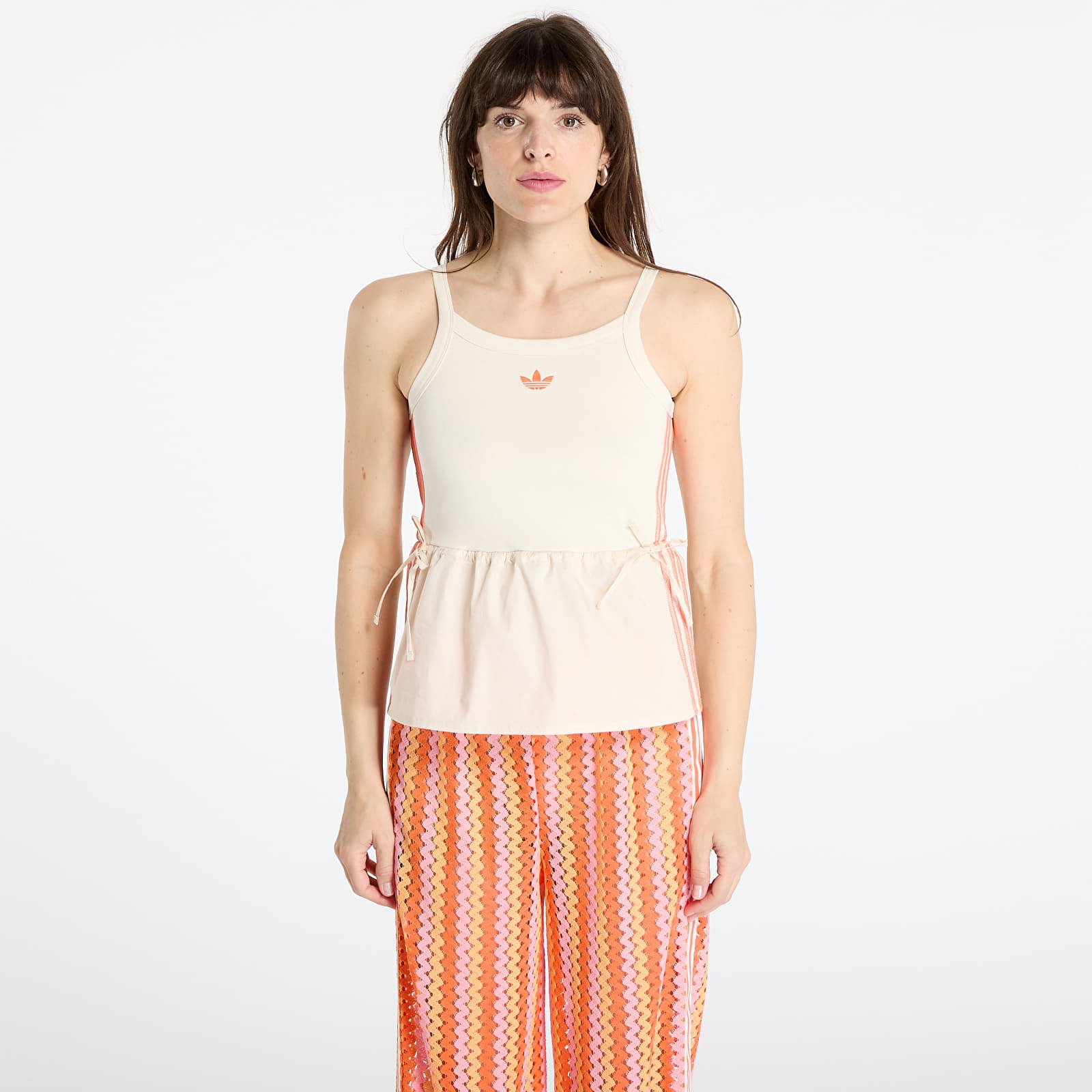 Naiste topsid adidas Originals Summer Glow Top Wonder White