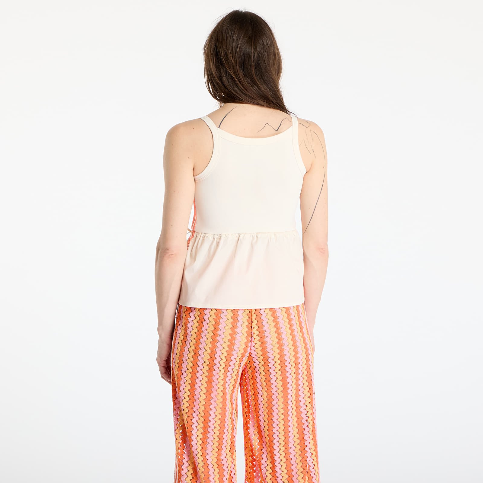 Naiste topsid adidas Originals Summer Glow Top Wonder White