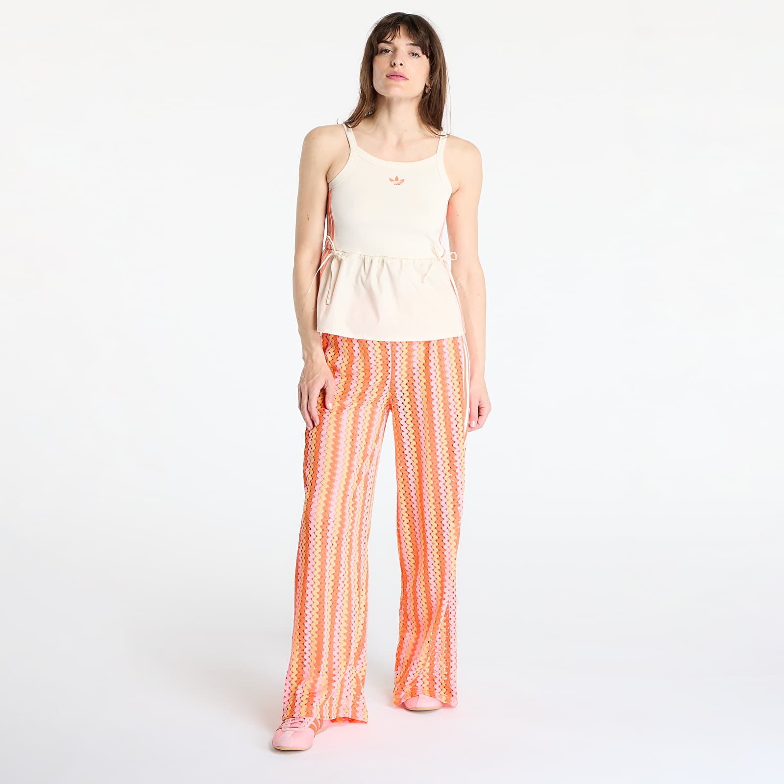 Naiste topsid adidas Originals Summer Glow Top Wonder White