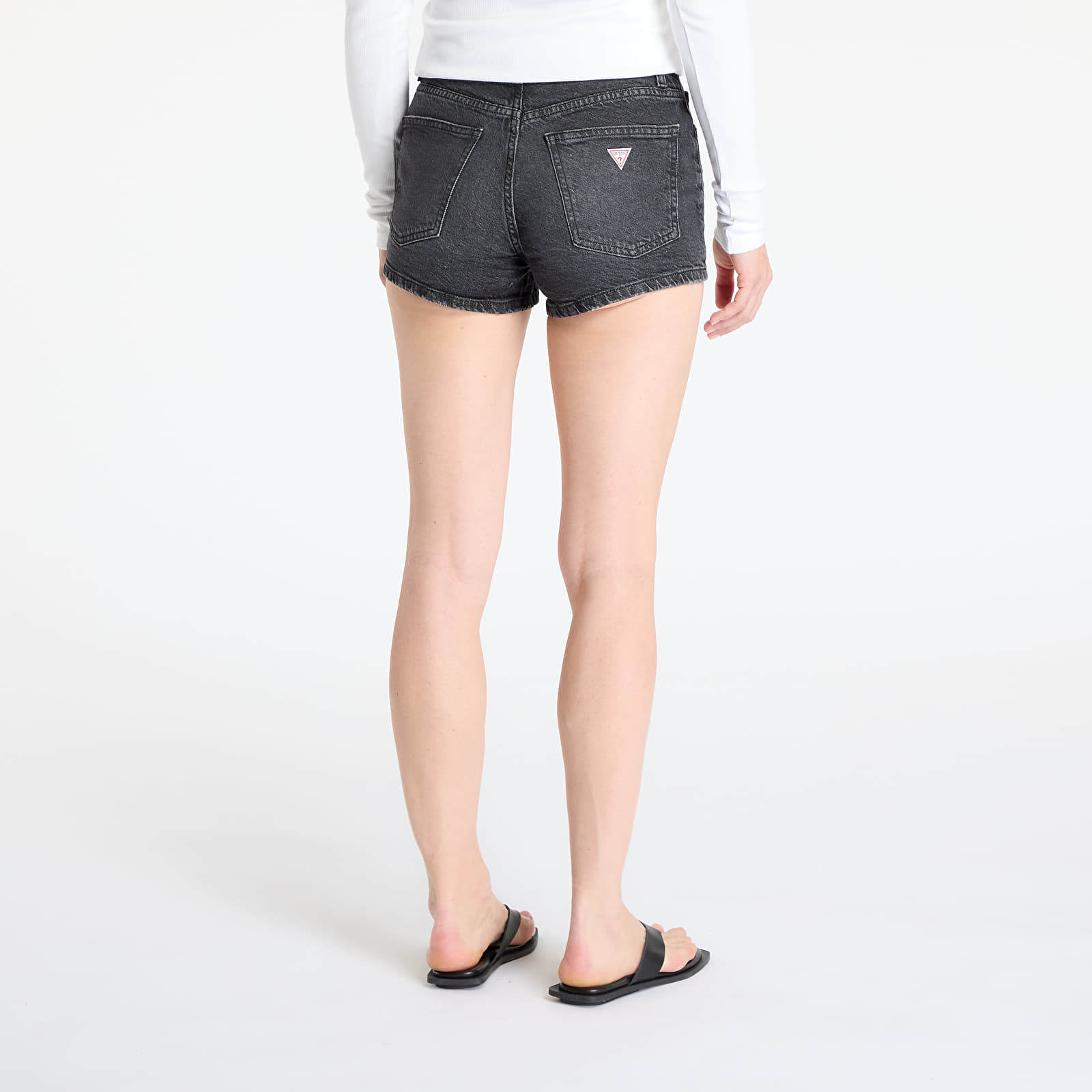 Shortsid GUESS Originals Shorts Gj Heritage W Black