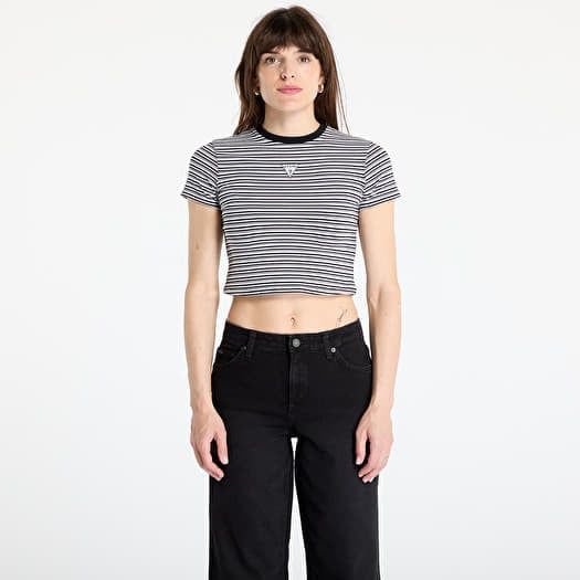 T-shirt GUESS Originals Go Core Stripe Baby Print T-Shirt Blue Graphite Multi