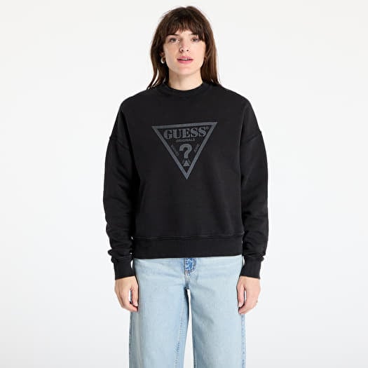 Felpa GUESS Originals Sweatshirt Jet Black Multi