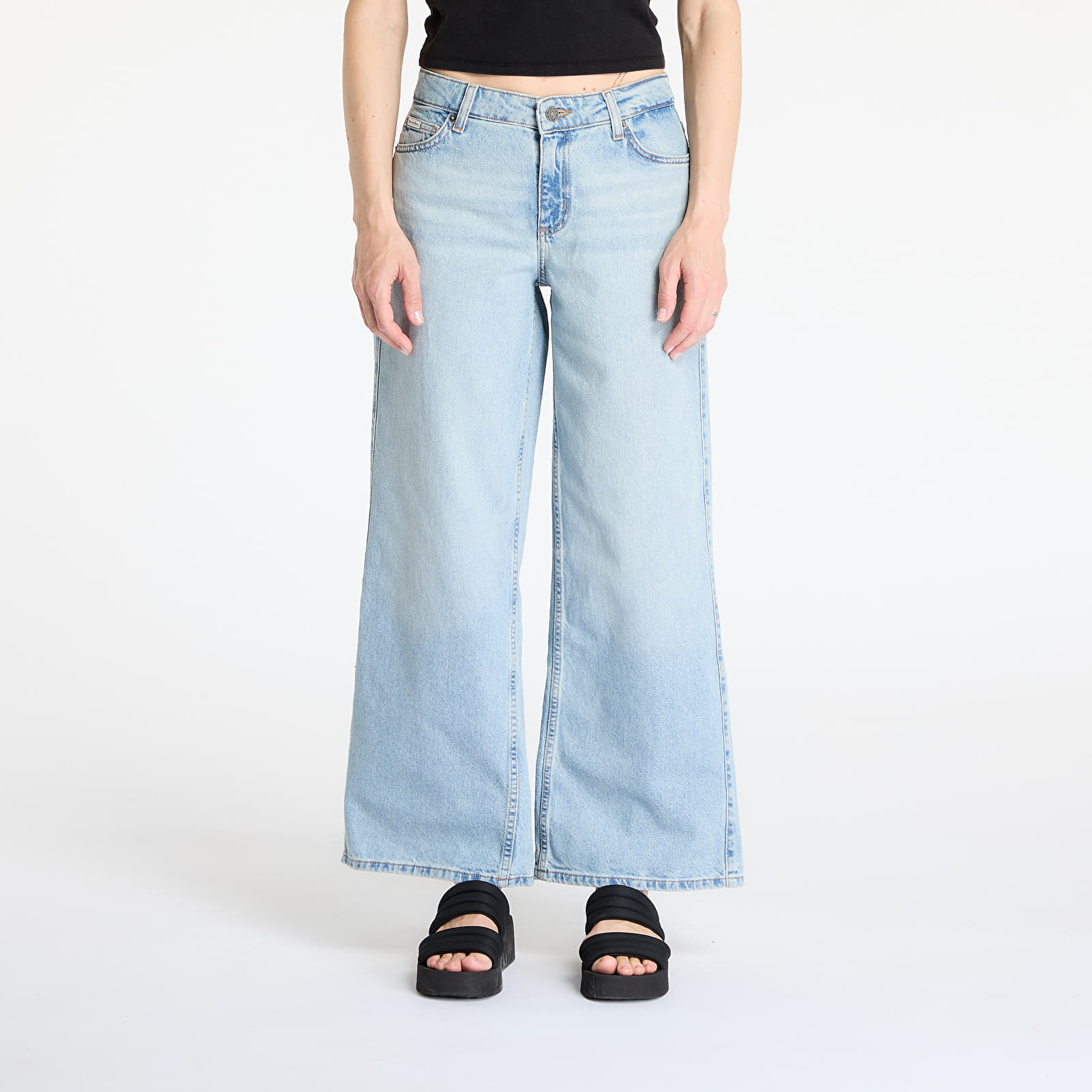 Pantalons Wide Leg Denim Jeans W30 - Guess Originals - Modalova