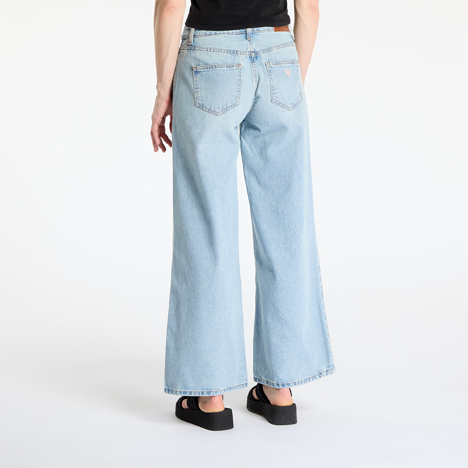 Püksid GUESS Originals Wide Leg Denim Jeans Gj River Light Vinta