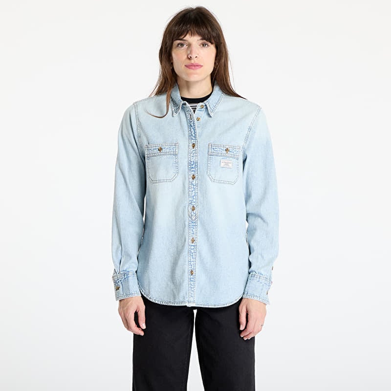 Camisa GUESS Originals Denim Shirt Gj River Light Vinta