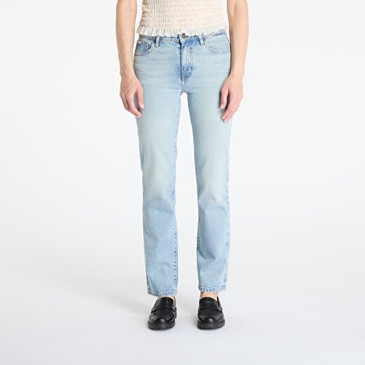 GUESS Originals Mid-Raise Straight Jeans Gj River Light Vinta
