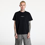 FRED PERRY Embroidered T-Shirt Black