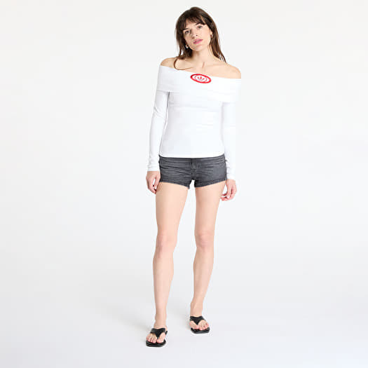 off shoulder adidas top
