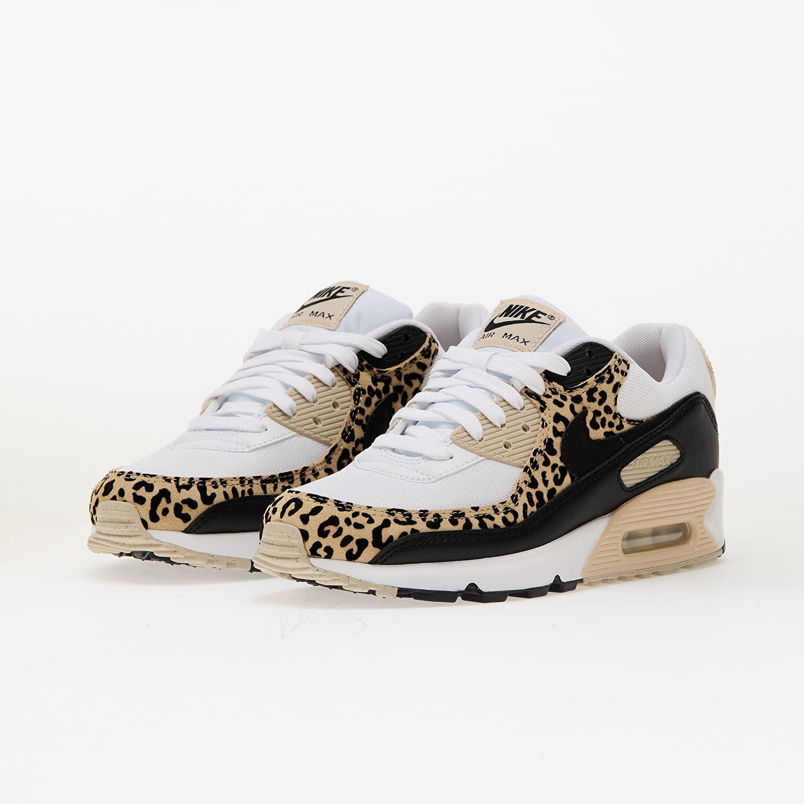 Naiste tossud ja kingad Nike W Air Max 90 White/ Black-Sanddrift-Hemp