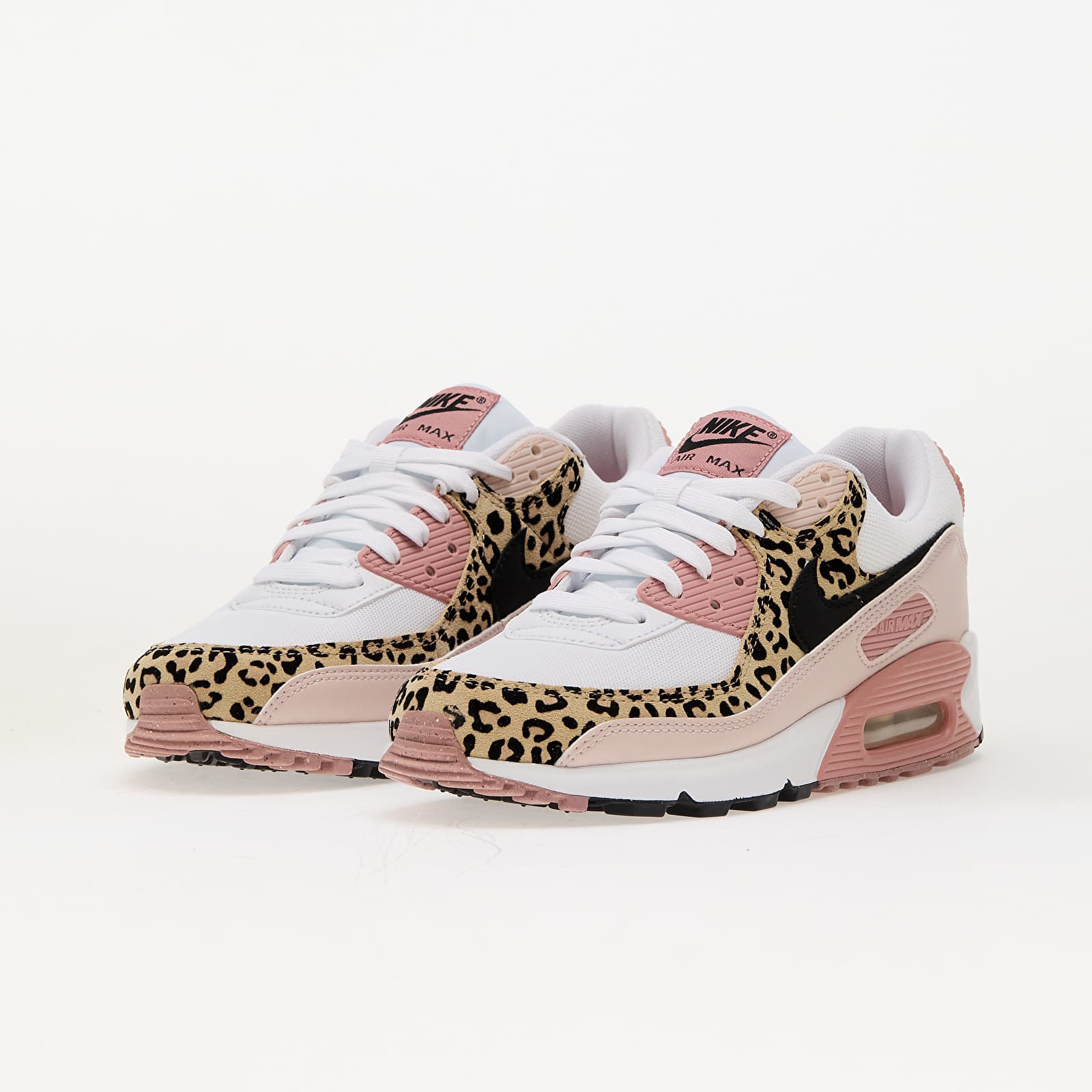 Dámské tenisky a boty Nike W Air Max 90 White/ Black-Silt Red-Rust Pink