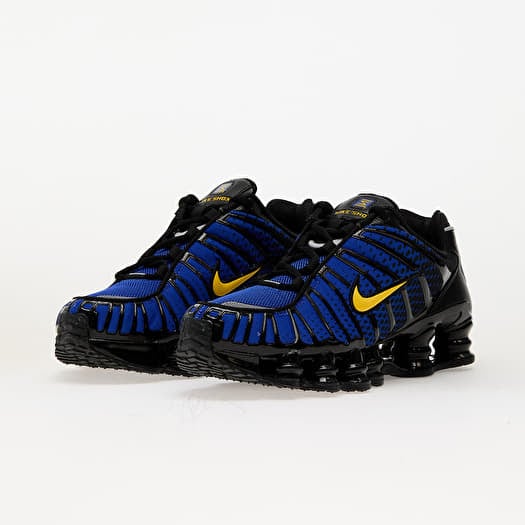 Nike Shox TL Black/ Varsity Maize-Metallic Silver | Queens