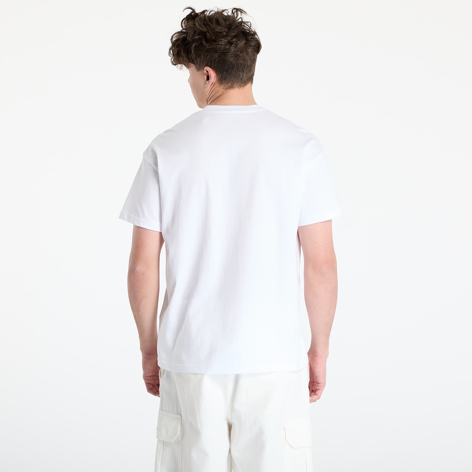 majice kratkih rukava Vans Smitten Oversized SS Tee White