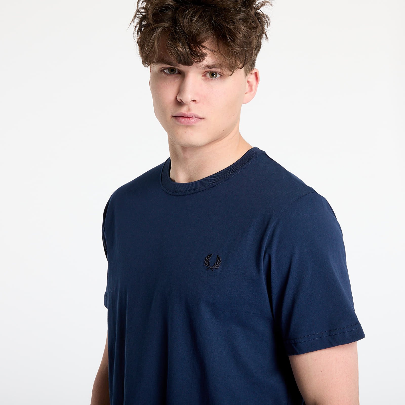 Camisetas FRED PERRY Crew Neck T-Shirt Tennis Blue