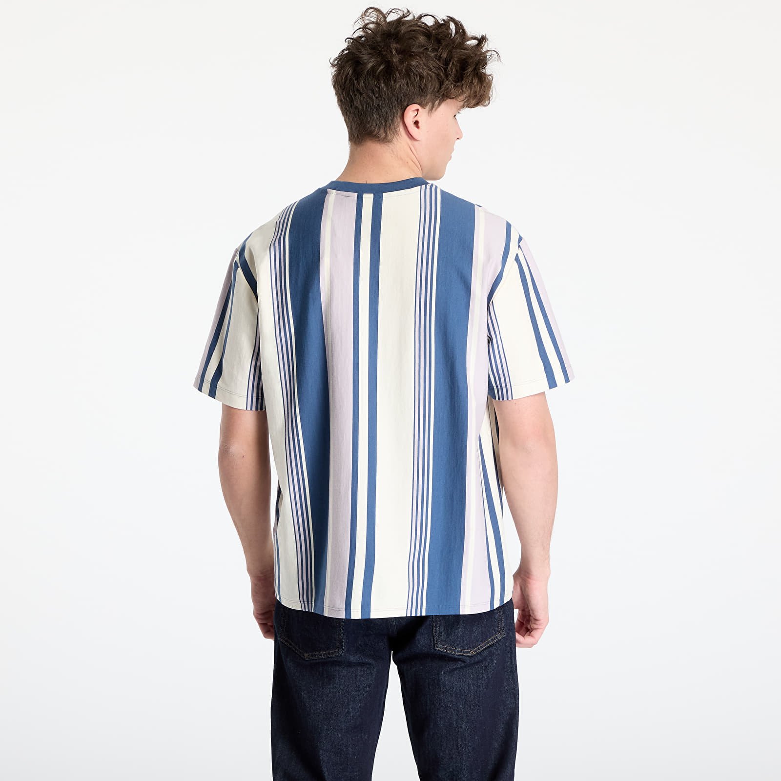 Camisetas hombre GUESS Originals Stripe T-Shirt Wisteria Petal Strip