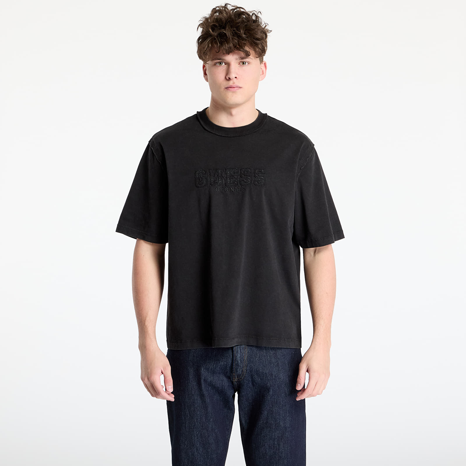 Camisetas GUESS Originals T-Shirt Jet Black Multi