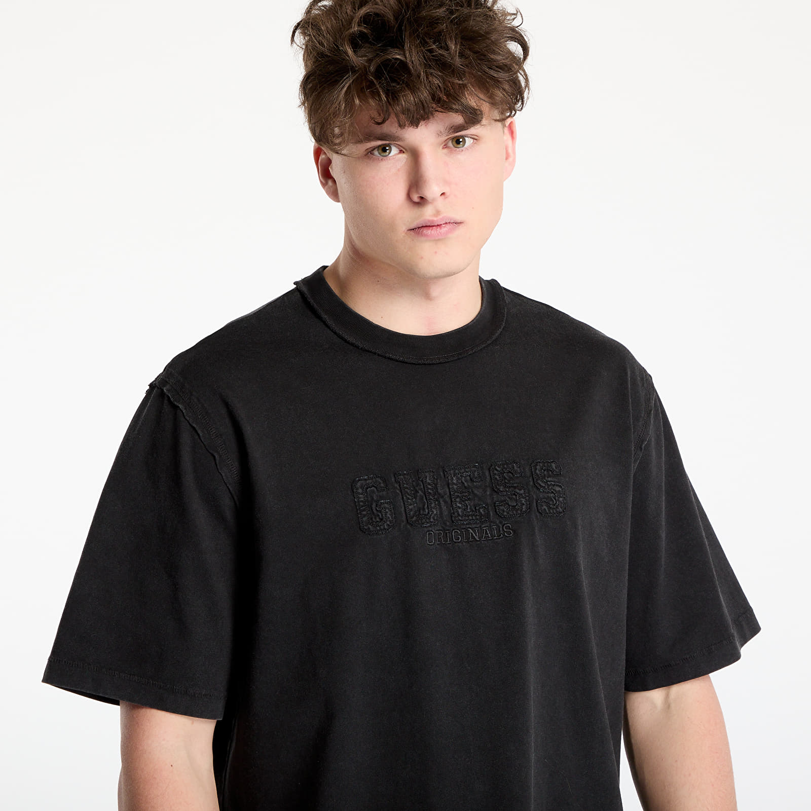Camisetas GUESS Originals T-Shirt Jet Black Multi