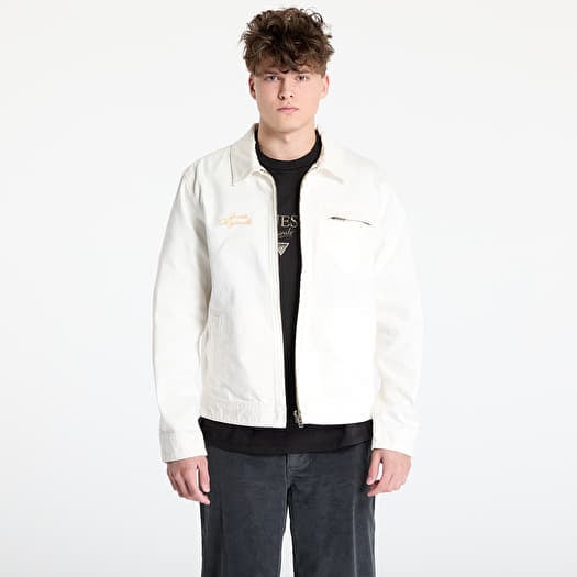 Kurtka GUESS Originals Full Zipped Denim Jacket Go Washed Ecru
