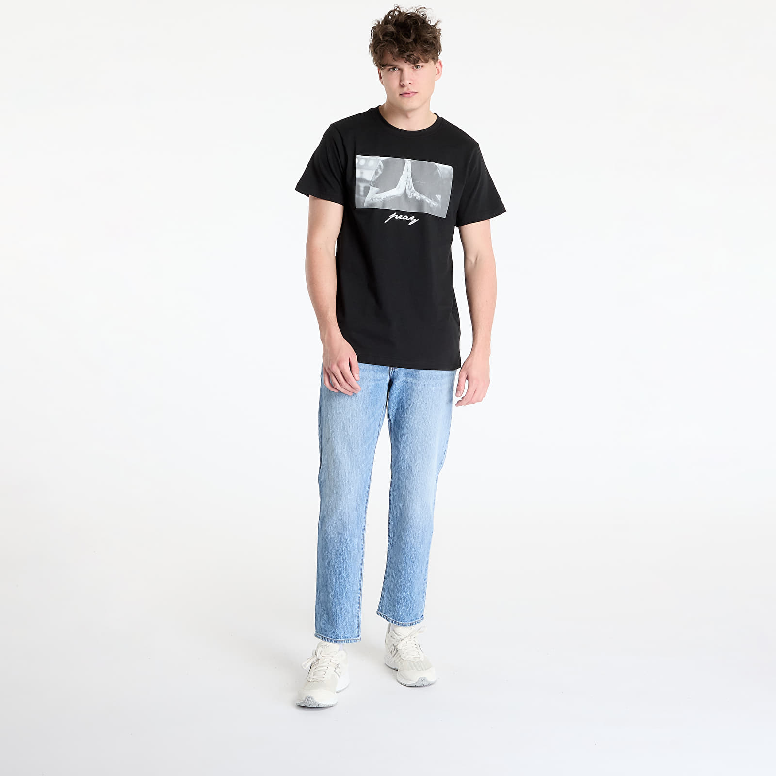 Magliette Urban Classics Pray Black