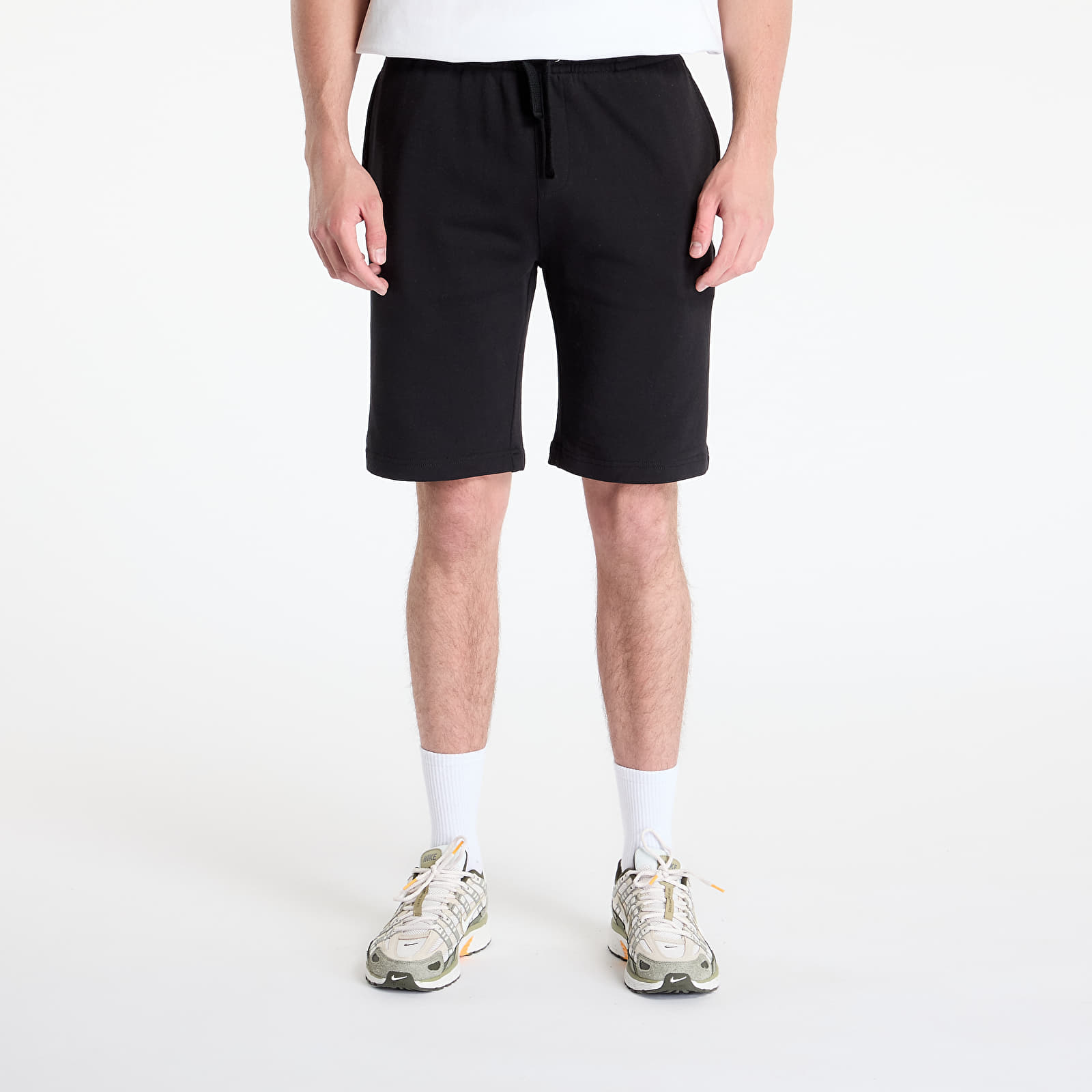 Šortky Urban Classics Basic Sweatshorts Black